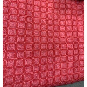 Pink Checkered Fabric 1/2 yards x 42" Quilting & Craft Material Sewing Projects